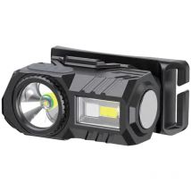 Lampe frontale led V-tac Chargement usb-c avec 6 modes d&39éclairage 3W smd+rgb 190lm IP43