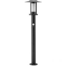 Lampenwelt - led Outdoor lights with Sensor 'Gregory' made of Stainless Steel