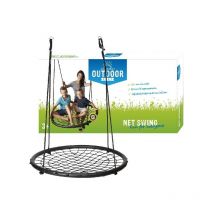 Outdoor Play - Balançoire avec filet de jeu d'extérieur 100 cm