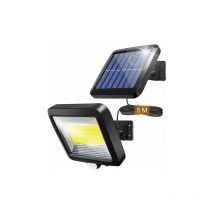 Outdoor Solar Light with Infrared Motion Sensor, 100COB Outdoor LED Floodlight with Sensor, Security Lighting, 180LM Waterproof IP65, for Garden,