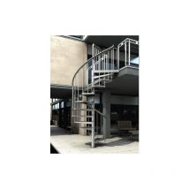 Outdoor Spiral Staircase, Width 1550mm, Floor to Floor Height 3280-3760mm