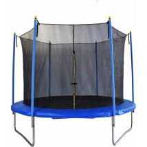 Outdoor Toys - Trampoline Extérieur pour Enfant fly Ø305 cm avec Filet de Sécurité