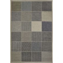 Outdoorteppich Rio beige-blau, 133 x 190 cm Outdoor-Teppiche