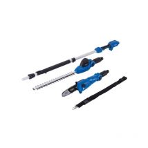 Scheppach - Elagueuse 18cm + Taille-haies 41cm sans fil C-PHTS410-X - téléscopique 20V ixes - sans batterie ni chargeur