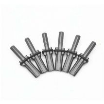 GABRIELLE Outil de carrière de coin de fendage de pierre coin de carrière de burin 3 en 1-16mm, 6pcs