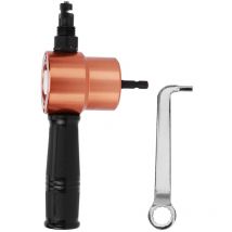 Outil de coupe à double tête pour métal en feuille Outil de coupe pour perceuse Accessoire pour perceuse électrique