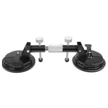 Qonovt - Heavy Duty Réglable Double Vide Ventouse Stone Seam Setter Professionnel Comptoir Installation Couture Outil Surface Plate Seam Setter