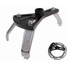 Outil de démontage de pompe à carburant universel, kit de réparation de réservoir de carburant, clé à anneau de verrouillage réglable de 5,31" à 7,17"