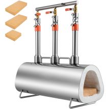 Outil de maréchal-ferrant à triple brûleur pour forge au propane Mophorn pour la fabrication de couteaux