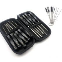 Decdeal - Outil de réglage de carburateur 12 pièces avec outil de nettoyage pour remplacement de petit moteur à 2 cycles pour tronçonneuse Poulan