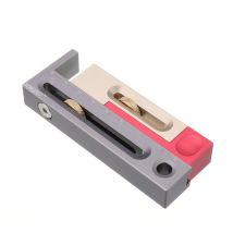 Outil de réglage de fente de scie à table, outil de mortaise et tenon, instrument de mesure pour le travail du bois, bloc de précision