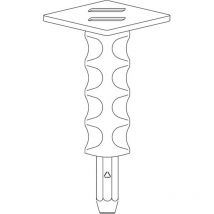 Outil de réglage Fixpin noir, 20 x 170 dq