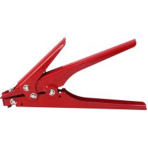 Ineasicer - Outil de tension de sangle en nylon Rouge 45 Acier Fil de Liaison Coupe Fixation Câble Pistolet à Attache