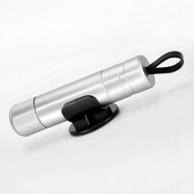 Outil d'évacuation d'urgence avec Brise Vitre et Coupe Ceinture - Marteau Brise Vitre - Brise Vitre Voiture Securite (Argent)