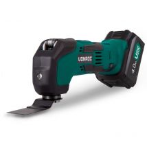 Outil multifonction oscillant sans fil VPower 20V. 1 batterie 4.0Ah , chargeur et 5 accessoires inclus