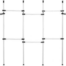 Outils de cintre réglables évolutifs porte-vêtement bricolage garde-robe d'intérieur