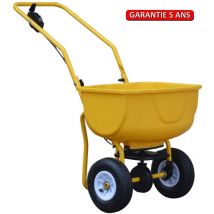 Outils Perrin - Epandeur à sel de 27L - roues gonflabes