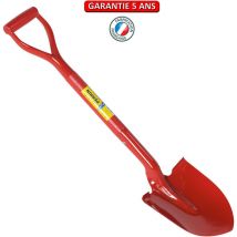 Pelle de bord avec manche poignée yd - 21 cm - Rouge - Outils Perrin