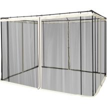 Zanzariera per Gazebo, Tende Zanzariera di Ricambio Universale - Outsunny