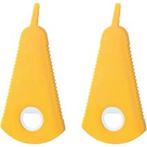 Ouvre Boîte Manuel, 2 Pièces Multifonctionnel Décapsuleur Multifonction Ouvre Bouteilles, Antidérapants Ouvre Bocal Gadgets de Cuisine, pour la Main