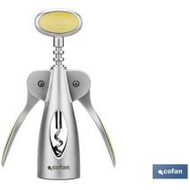 Tire-bouchon jaune modèle Sena 17x6,2x4,2 cm