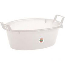 Pe ovale Schüssel mit 50 Litern, 70 cm lang und 28 cm hoch. - Stefanplast
