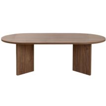 Couchtisch Aus Holz "sand" 119 X 60 X 40 Cm - Saphir-eiche