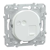Prise RJ45 ovalis schneider blanc Schneider Electric S320476