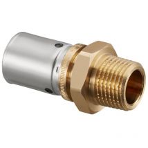 Oventrop Press-Anschluss mit Außengewinde Cofit P 26x3,0mm x R 3/4",Rotguss, Edelstahl,roh