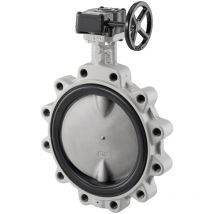 Oventrop - Mittelflansch Absperrklappe mit Getriebe pn 16 epdm Dichtung, dn 350