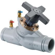 Oventrop - Hydrocontrol Vgc Strangregulierventil Dn 80 Rollnutanschluss 88,9mm, Pn 25 Gg 25