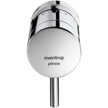 Pinox h Design Thermostat, 1-5 ohne Nullstellung, Flüssigfühler, m 30x1,5, verchromt - Oventrop
