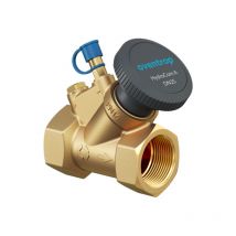 Oventrop - Vanne d&39arrêt de conduite HydroCom 1062724 dn 15, Rp 2000 /2, pn 16, filetage intérieur des deux côtés, laiton