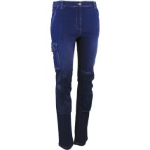 LMA – Arbeitsjeans FLEXION Denimblau – Größe 42 – 100 % Baumwolle – 230 g/m²