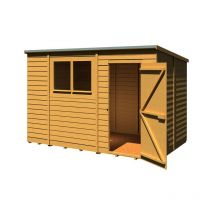 Overlap 10 x 6 Pent Shed - Shire