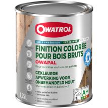 Owatrol - Finition colorée pour mobilier en bois de palette brut owapal Blanc 0.75 litre