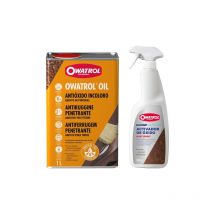 Oil 1 lt Antiruggine + rust spirit 500 ml Attivatore ruggine - Owatrol