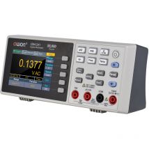 Lepmerk - Multimètre de table, ampèremètre 55 000 points, enregistrement de données, tension/courant ac/dc + fréquence + résistance + capacité + True