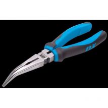 OX Tools OX Pro Bent Long Nose Pliers 200mm/8"