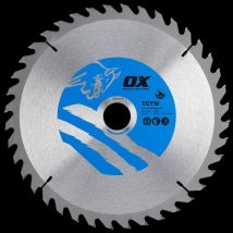 OX Tools OX Wood Cutting Circular Saw Blade 250/30mm, 40 Teeth Atb OX TCTW 25030