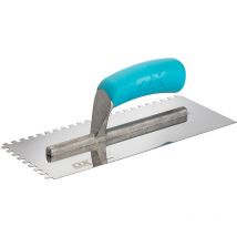 Ox Tools - ox Trade Notched Stainless Steel Tiling Trowel - 6mm (1 Pack)
