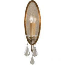 Elstead - Valentina - 1 Light Indoor Candle Wall Light Bronze, E14