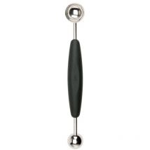 Cuillère pomme Parisienne double noir - Noir - OXO
