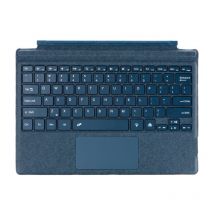 LIFCAUSAL Clavier Microsoft Surface Pro 3/4/5/6/7 Bluetooth 5.1 - Rétroéclairage RGB, design magnétique ultrafin avec portée 10m pour Surface Pro