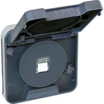 Oxxo Prise RJ45 cat 6 compos gris IP55 (60849)