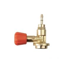 Gasventil - Farbe rot - Oxyturbo