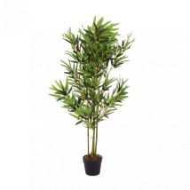 Oypla - Artificial Bamboo Tree Plant 120cm Indoor Outdoor Garden Decoration