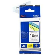 Schriftbandkassette P-touch TZe-141 18 mm x 8 m (b x l) transparent schwarz