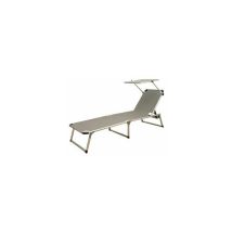 Brandina Per Casa E Giardino In Alluminio Anodizzato Con Tetto Parasole E Schienale Regolabile Lettino Relax Per Spiaggia E Campeggio