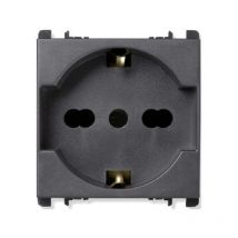 P40 toma simon urmet nea 2p+e 16a antracita - 10310n/2